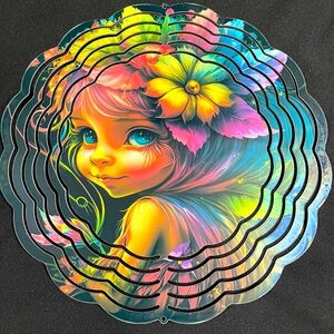 Cute Fairy Wind Spinner - NEW